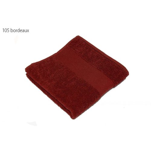 BearDream törölköző 30x50 cm, bordó