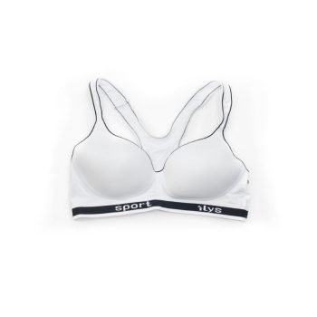 Sportmelltartó fehér